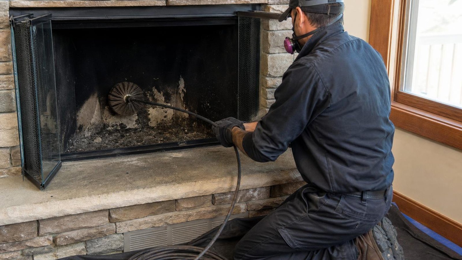 Practical chimney sweep & inspection in Littleton